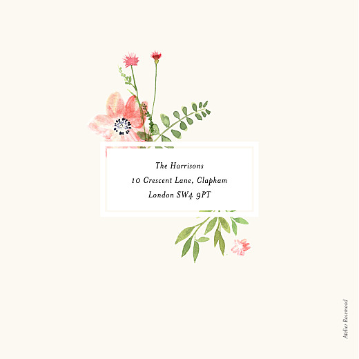 Baby Shower Invitations Spring Blossom White - Page 4