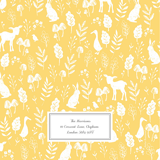 Baby Shower Invitations Fable Yellow - Page 4
