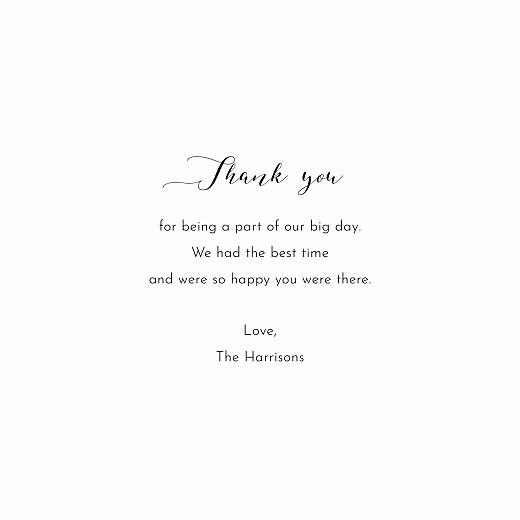 Wedding Thank You Cards Tender Moments Photos White - Page 3