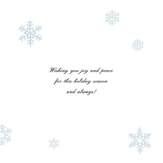 Christmas Cards Morning Snow Fall Blue - Page 3