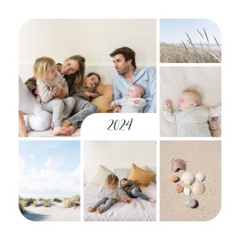 Christmas Cards Tender Moments (Photos) White