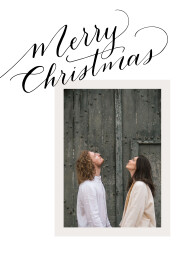 Christmas Cards It's Cold Outside White
