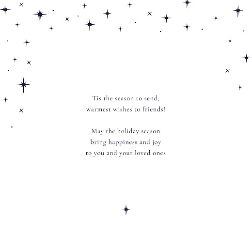 Christmas Cards Under The Stars Dark Blue - Page 3