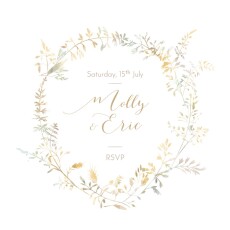 RSVP Cards Country Meadow (Square) Sand