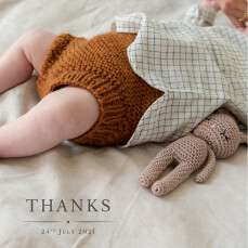 Baby Thank You Cards Nice Detail Grey