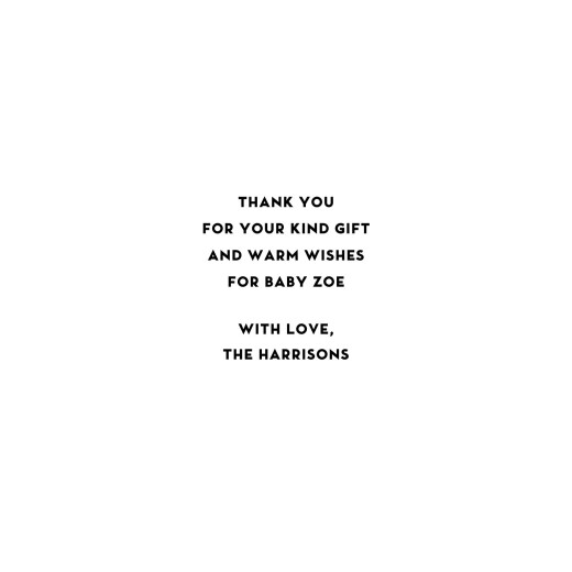 Baby Thank You Cards Breaking News (4 Pages) White - Page 3