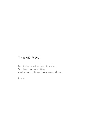 Wedding Thank You Cards Emblem (4 Pages) White - Page 3