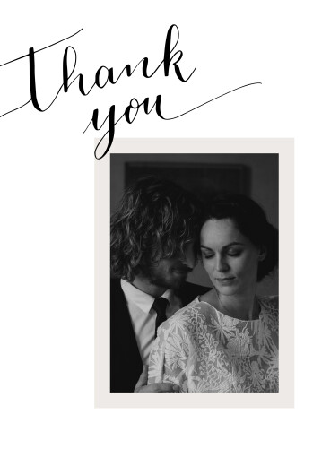 Wedding Thank You Cards Memories (4 Pages) White - Page 1