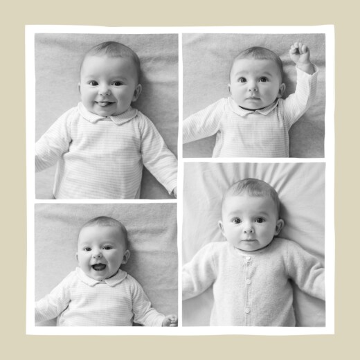 Baby Announcements Little Fox (Square) Beige - Page 2