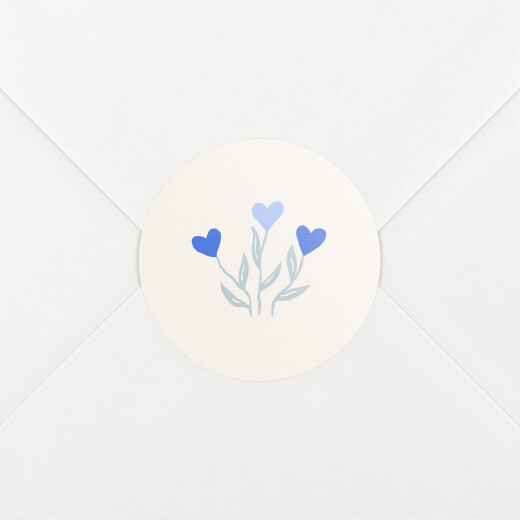Baby Stickers Love Blossoms Blue - View 1
