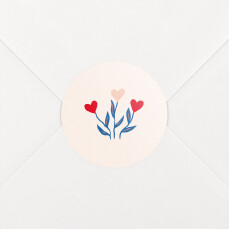 Baby Stickers Love Blossoms Red