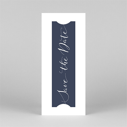 Save The Dates Swing (Bookmark) Navy Blue - View 2