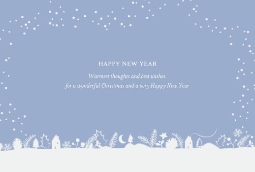 Christmas Cards Winter Winds (4 Pages) Blue - Page 3