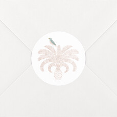 Baby Stickers Birds of Paradise Pink