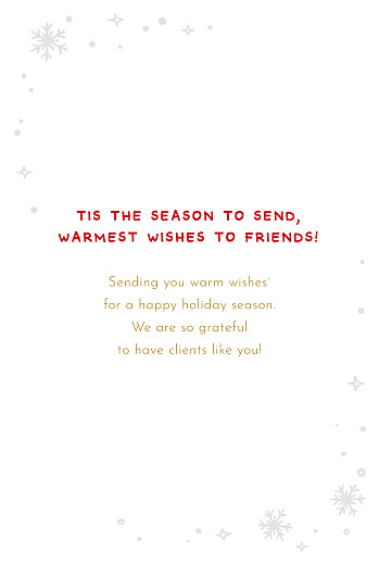 Business Christmas Cards Holly Jolly Christmas Kraft - Page 3