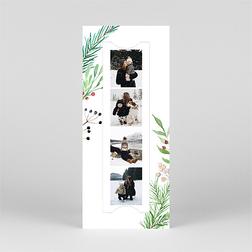 Christmas Cards Festive Season (Bookmark) Green - View 2
