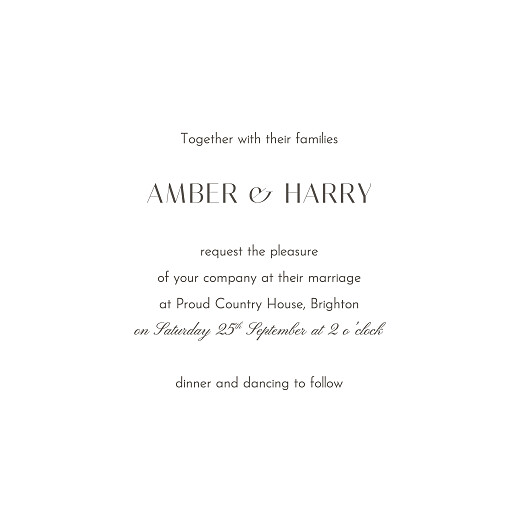 Wedding Invitations Summer Breeze (4 Pages) Yellow - Page 3