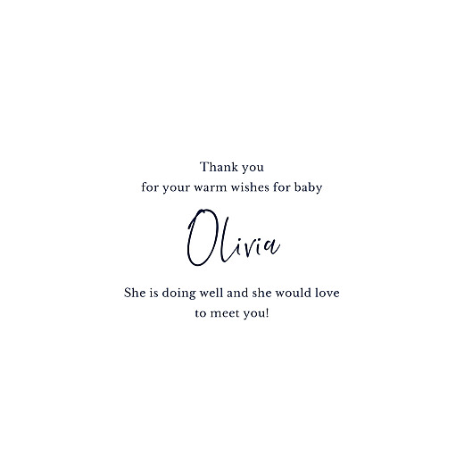 Baby Thank You Cards The Family Tree Blue - Page 3