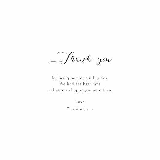 Wedding Thank You Cards Lovely Laurel (Emblem) White - Page 3