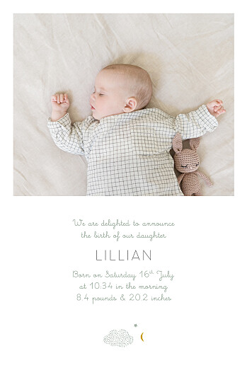 Baby Announcements Dreamland (Portrait) bleu - Page 3