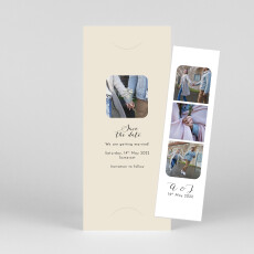Save The Dates Tender Moments (Bookmark) Beige