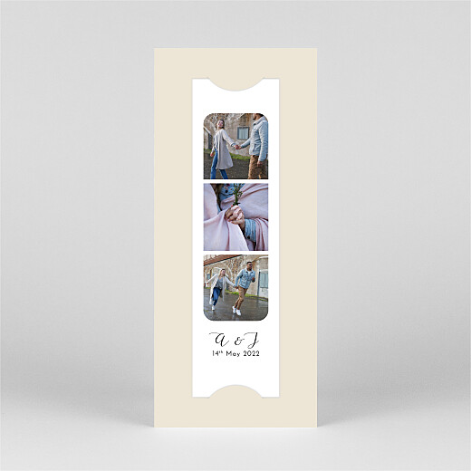 Save The Dates Tender Moments (Bookmark) Beige - View 2