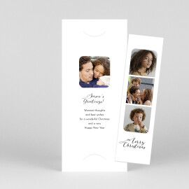 Christmas Cards Tender Moments (Bookmark) White