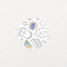 Baby Stickers Colour in! by OMY Colours