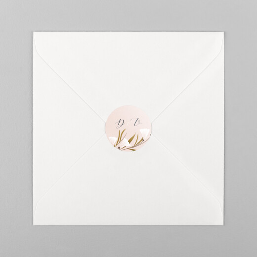 Wedding Envelope Stickers Daphné Spring - View 2