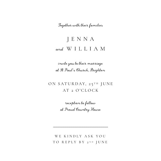 Wedding Invitations Your wedding in watercolour White - Page 3