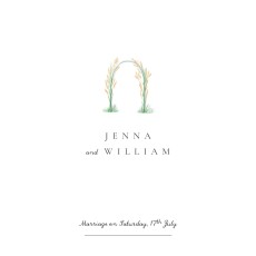Wedding Invitations Your wedding in watercolour White