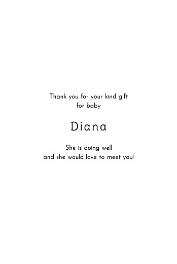 Baby Thank You Cards Moments of firsts (4 pages) White - Page 3