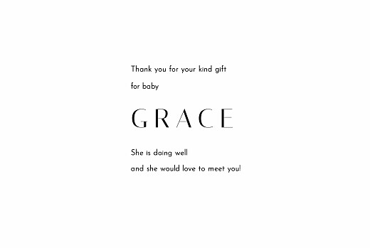 Baby Thank You Cards First Moments (4 pages) Yellow - Page 3