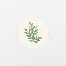Wedding Envelope Stickers Sweet melody Green