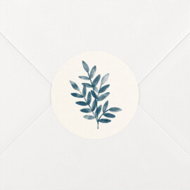 Wedding Envelope Stickers Sweet melody Blue