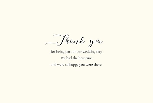Wedding Thank You Cards Sweet melody (4 pages) Landscape Blue - Page 3