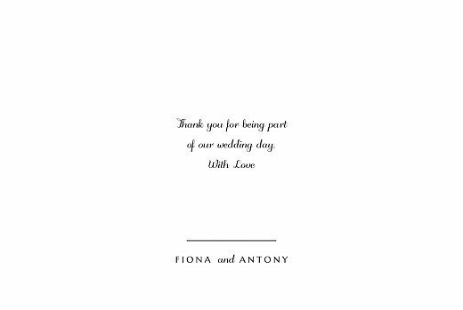 Wedding Thank You Cards Delicate Greenery (4 pages) Blue - Page 3