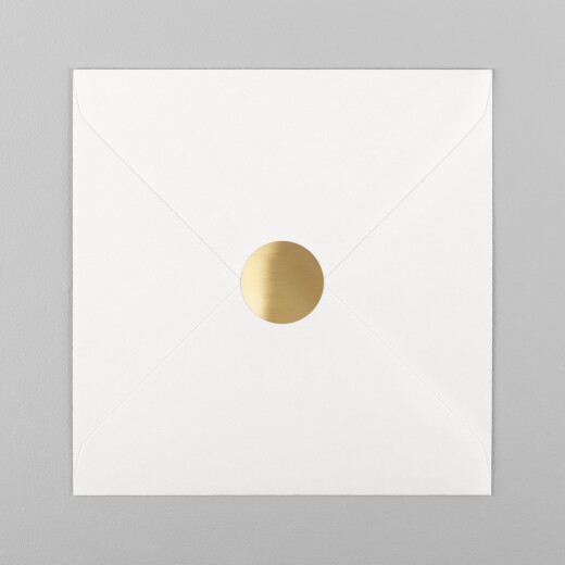 Wedding Envelope Stickers Gold Stickers - View 2