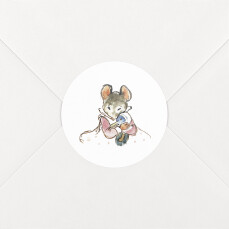 Baby Stickers Ernest and Celestine I White
