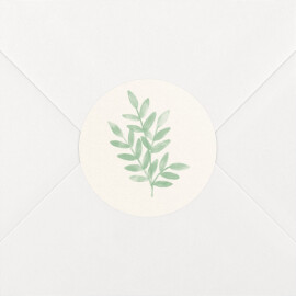 Christening Stickers Sweet melody Green