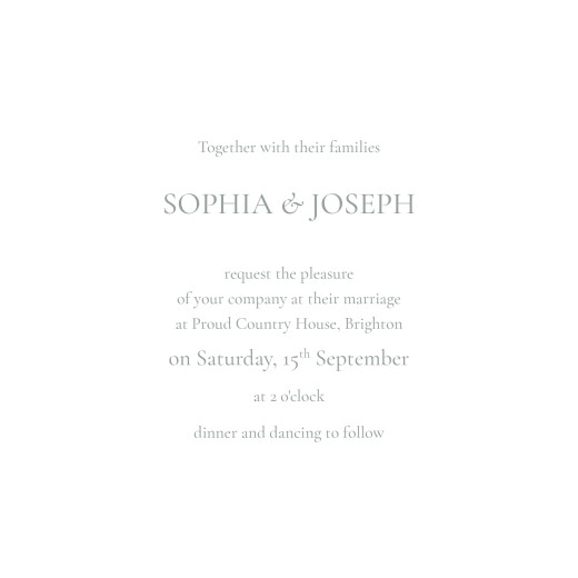 Wedding Invitations Bohemian garden (4 pages) White - Page 3