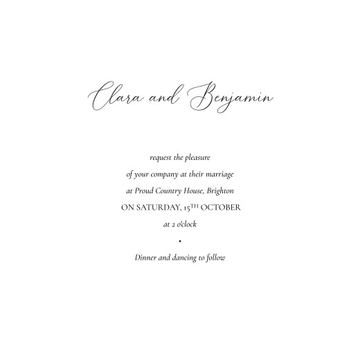 Wedding Invitations Our Place White - Page 3