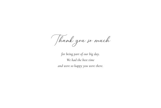 Wedding Thank You Cards Our place (4 pages) White - Page 3