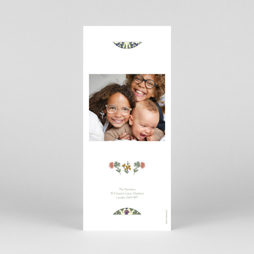 Baby Thank You Cards Prosper (Bookmark) Green - View 4