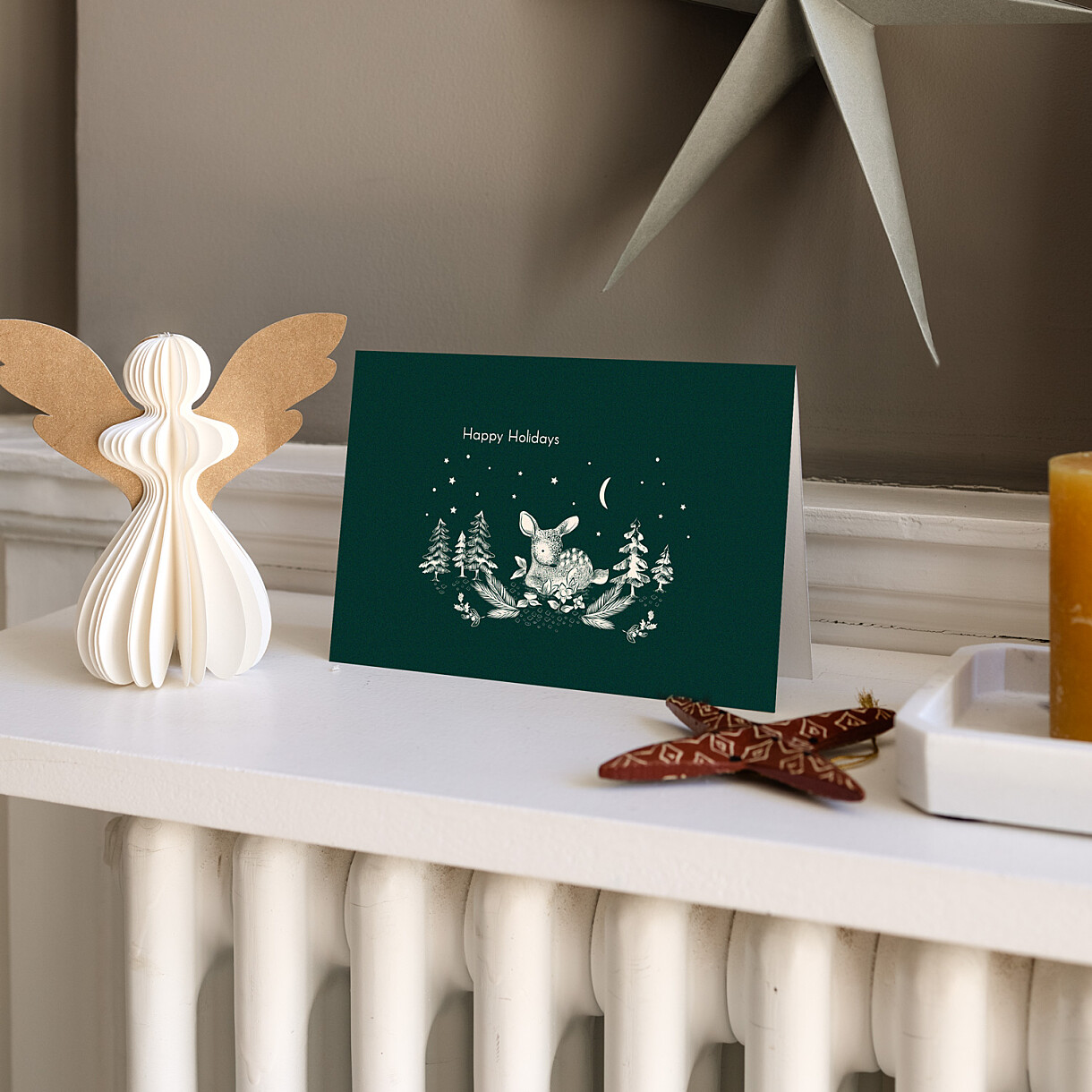 Bedtime story christmas cards